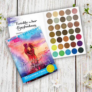 Twinkle In Her Eyeshadows 35 Eyeshadow Palette - Book 1-Pack of 3